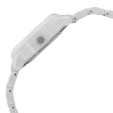 NP68006PP02 White Dial Plastic Strap Watch for Girls