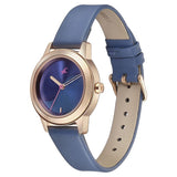 68008WL01 Leather Strap Watch for Girls