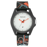 NR68011PP01 FASTRACK SILICONE STRAP WATCH