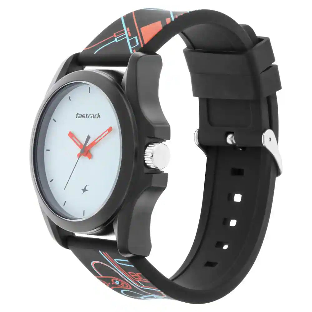 Fastrack Buy NR68011PP01 FASTRACK SILICONE STRAP WATCH Bharat