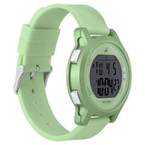 NR68027PP01  Digital Dial Green Silicone Strap Watch for Girls