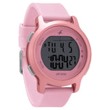 NR68027PP02 Pink Silicone Strap Watch for Girls