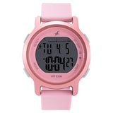 NR68027PP02 Pink Silicone Strap Watch for Girls
