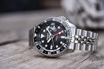 SSK001K1 Seiko 5 Sports Black Grape GMT SKX Re-Interpretation