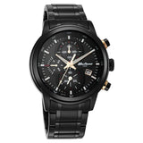 NS90086KM05 Titan Octane Black Dial Chronograph Watch for Men