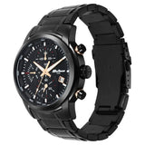 NS90086KM05 Titan Octane Black Dial Chronograph Watch for Men