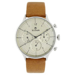 NS90102SL01 Titan Leather Strap Watch for Men