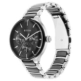NT90148KD01 - Titan Ceramic Fusion Black Dial Watch