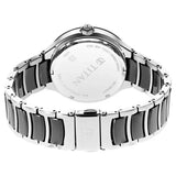 NT90148KD01 - Titan Ceramic Fusion Black Dial Watch