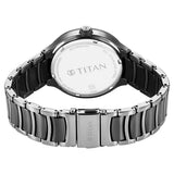 NU90148KD06 - Titan Ceramic Fusion Black Dial Two Toned Watch