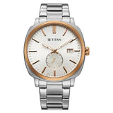 90189KM04 - Titan Classique Suave Silver Dial  Watch