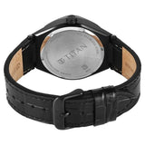 90210NL01 - Titan Contour  Black Dial  Watch