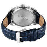 90211SL01 - Titan Tonneau  Blue Dial  Watch