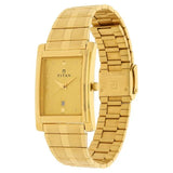 NU9154YM02 - Titan Champagne Dial Metal Strap Watch