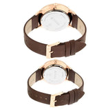 NS9400394203WL01P - Titan Bandhan White Dial Couple watch