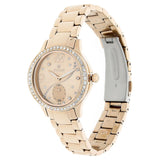 NR95024WM01 Titan Rose Gold Dial Stainless Steel Strap Watch for Women