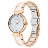 NU95061WD04 - Titan White Dial Ceramic Strap Watch