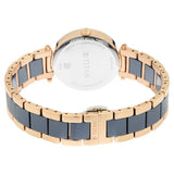 NQ95061WD05 - Titan Blue Dial Ceramic Strap Watch