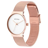 NU95141WM01 - Titan Slimline Silver Dial  Watch