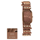 NT95154QM01 - Raga Women's Love all: Elegant Brown Dial Watch