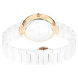 95189KC01 Titan Ceramics White Dial Analog Ceramic Strap watch for Women