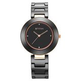 NU95189KC02 - Titan Purple Ceramics Black Dial watch