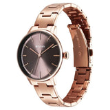 NU95248WM01 - Titan TGIF Brown Dial Rose Gold Watch