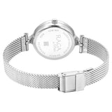 NT95268SM01 - Titan Raga Showstopper Quartz Analog Pink Dial Silver Metal Strap Watch