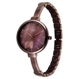 95273QM01- Raga Titan Showstopper Brown Dial Watch