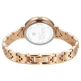 95286WM01 Titan Raga  Pink Dial Metal Strap Watch for Women