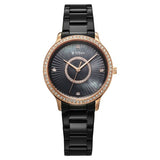NU95314KM01 -  Titan Glamour Black Dial BlackWatch