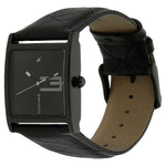 NP9735NL02 Fastrack Black Dial Leather Strap Watch for Girls
