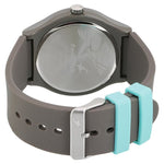 9915PP71 Grey Dial Silicone Strap Unisex Watch