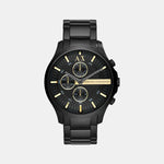 ARMANI EXCHANGE Male Black Stainless Steel Chronograph Watch AX2164I