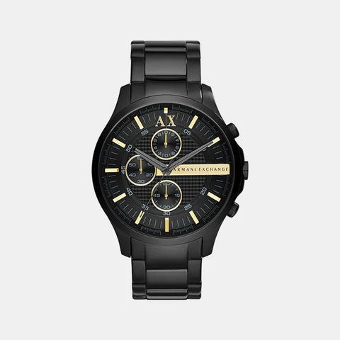 ARMANI EXCHANGE Male Black Stainless Steel Chronograph Watch AX2164I