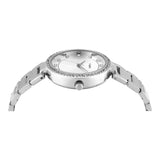 Timex Quartz Silver Round Dial Analog Women's Watch TWEL18730