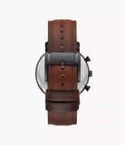 BQ2461N Luther Chronograph Brown Leather Watch