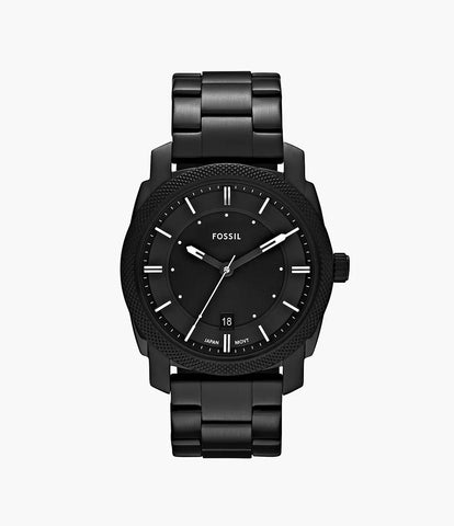 FS4775 Machine Black Stainless Steel Watch