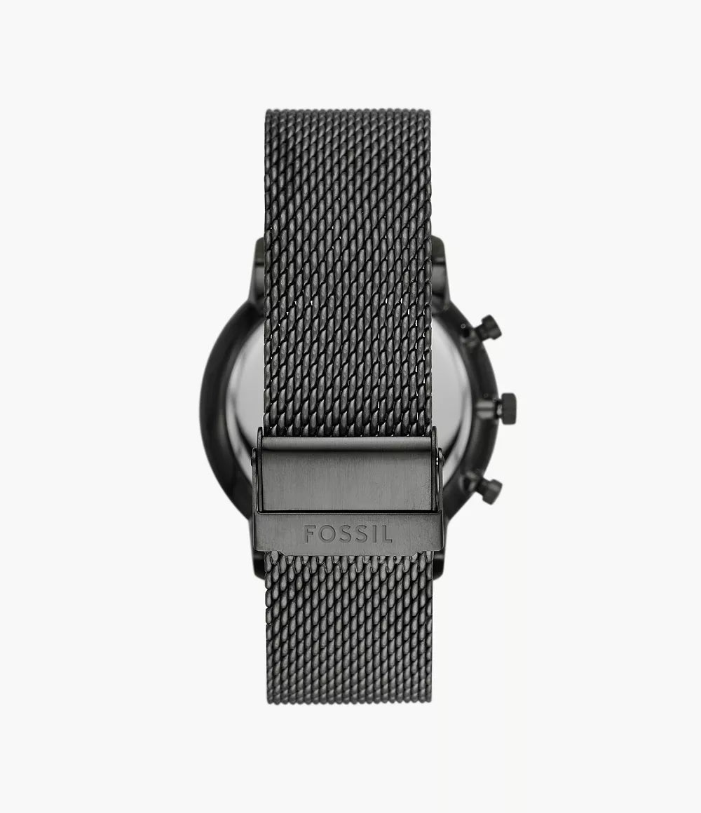 Neutra chronograph black stainless steel watch online