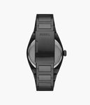 FS5824I Everett Three-Hand Date Black Stainless Steel Watch