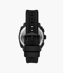 FS6099I Machine Chronograph Black Silicone Watch