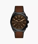 FS6108I Everett Chronograph Brown Leather Watch