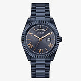 GUESS Men's - NAVY CASE NAVY STAINLESS STEEL WATCH - GW0265G9