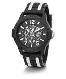 GW0428G1 ECO-FRIENDLY WHITE AND BLACK BIO-BASED AND RECYCLABLE WATCH