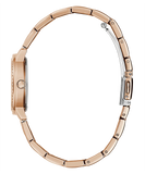 GUESS-ROSE GOLD TONE CASE ROSE GOLD TONE STAINLESS STEEL WATCH-GW0532L5