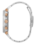 GUESS-SILVER TONE CASE SILVER TONE STAINLESS STEEL WATCH
-GW0539G1