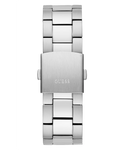 GUESS-SILVER TONE CASE SILVER TONE STAINLESS STEEL WATCH
-GW0539G1