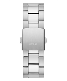 GUESS-SILVER TONE CASE SILVER TONE STAINLESS STEEL WATCH
-GW0539G1