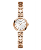 GUESS-ROSE GOLD TONE CASE ROSE GOLD TONE STAINLESS STEEL WATCH-GW0549L3
