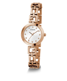 GUESS-ROSE GOLD TONE CASE ROSE GOLD TONE STAINLESS STEEL WATCH-GW0549L3